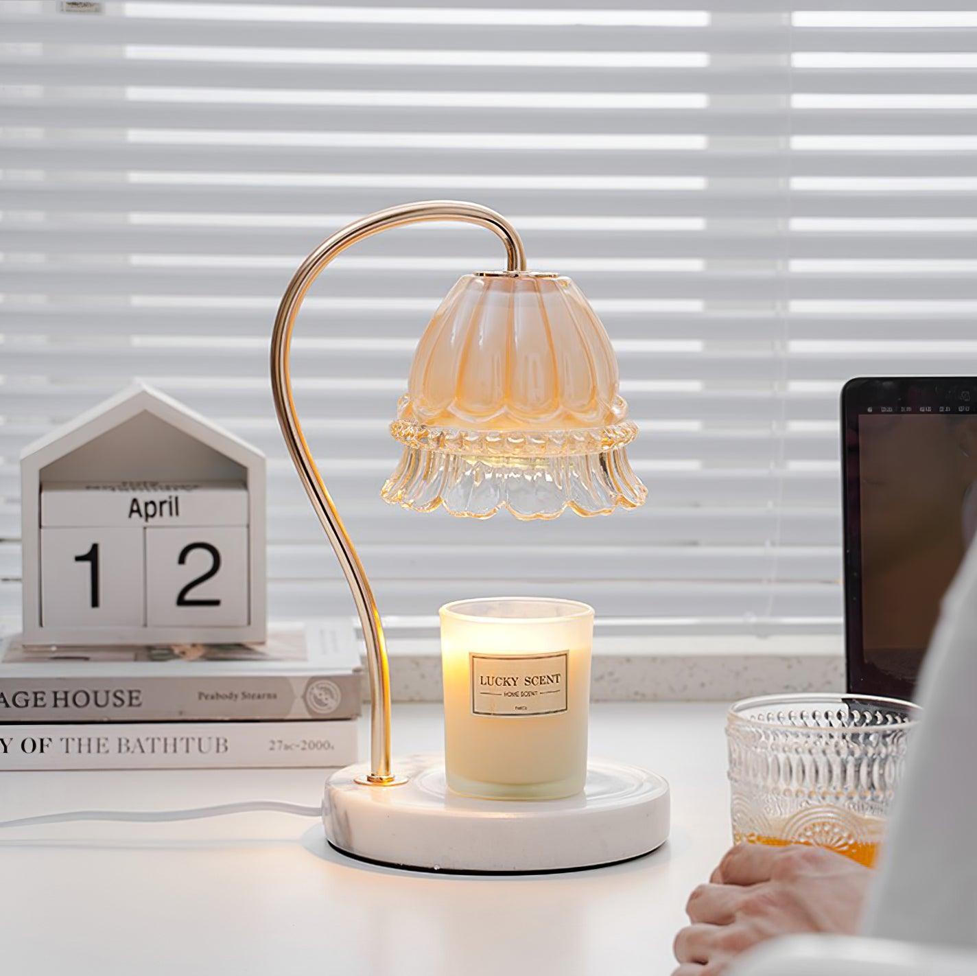 Lily Marble Warmer Reading light Table Lamp