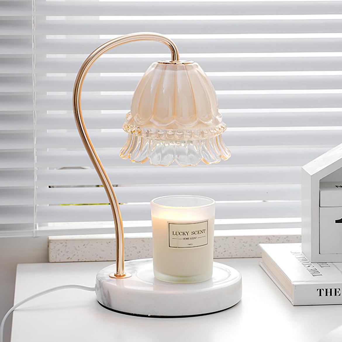 Lily Marble Warmer Reading light Table Lamp