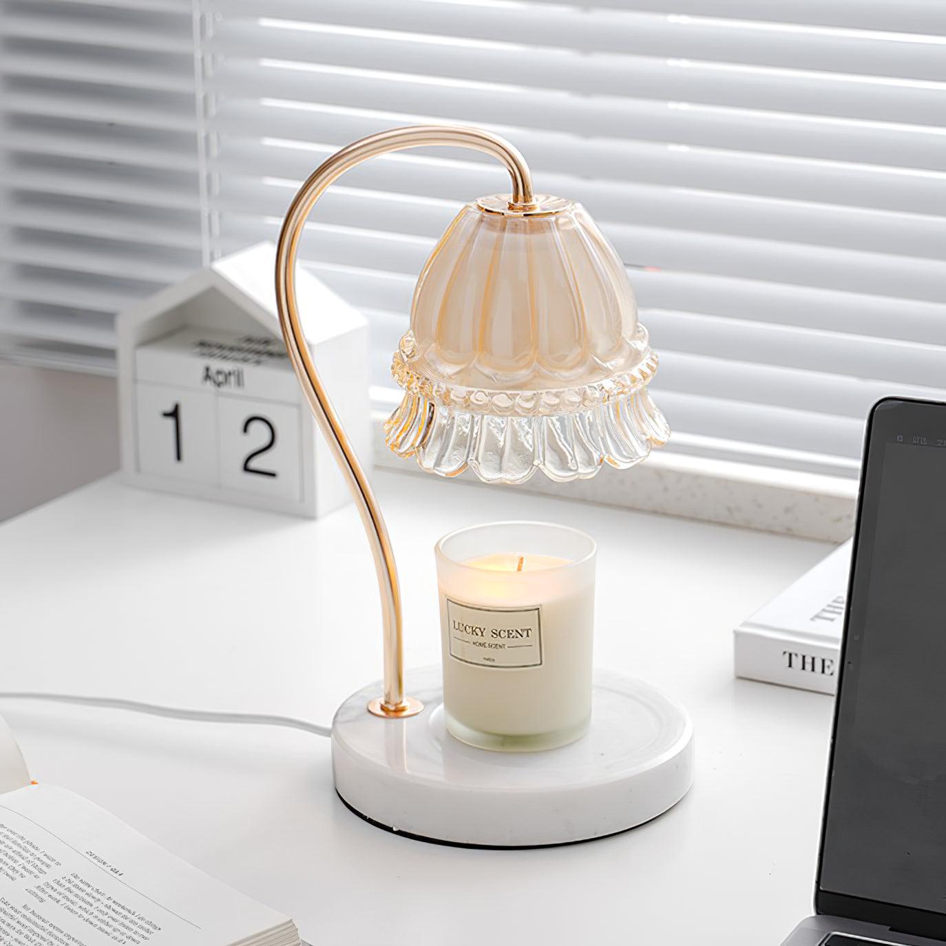 Lily Marble Warmer Reading light Table Lamp