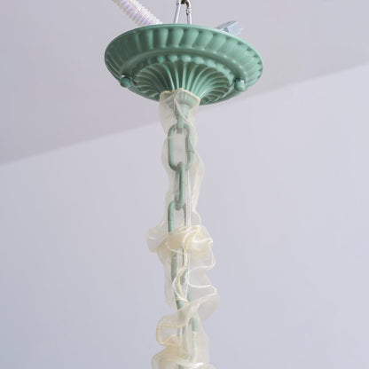 Lily of the Valley Flower Candelabrum Chandelier