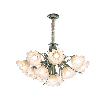 Lily of the Valley Flower Candelabrum Chandelier