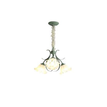 Lily of the Valley Flower Candelabrum Chandelier