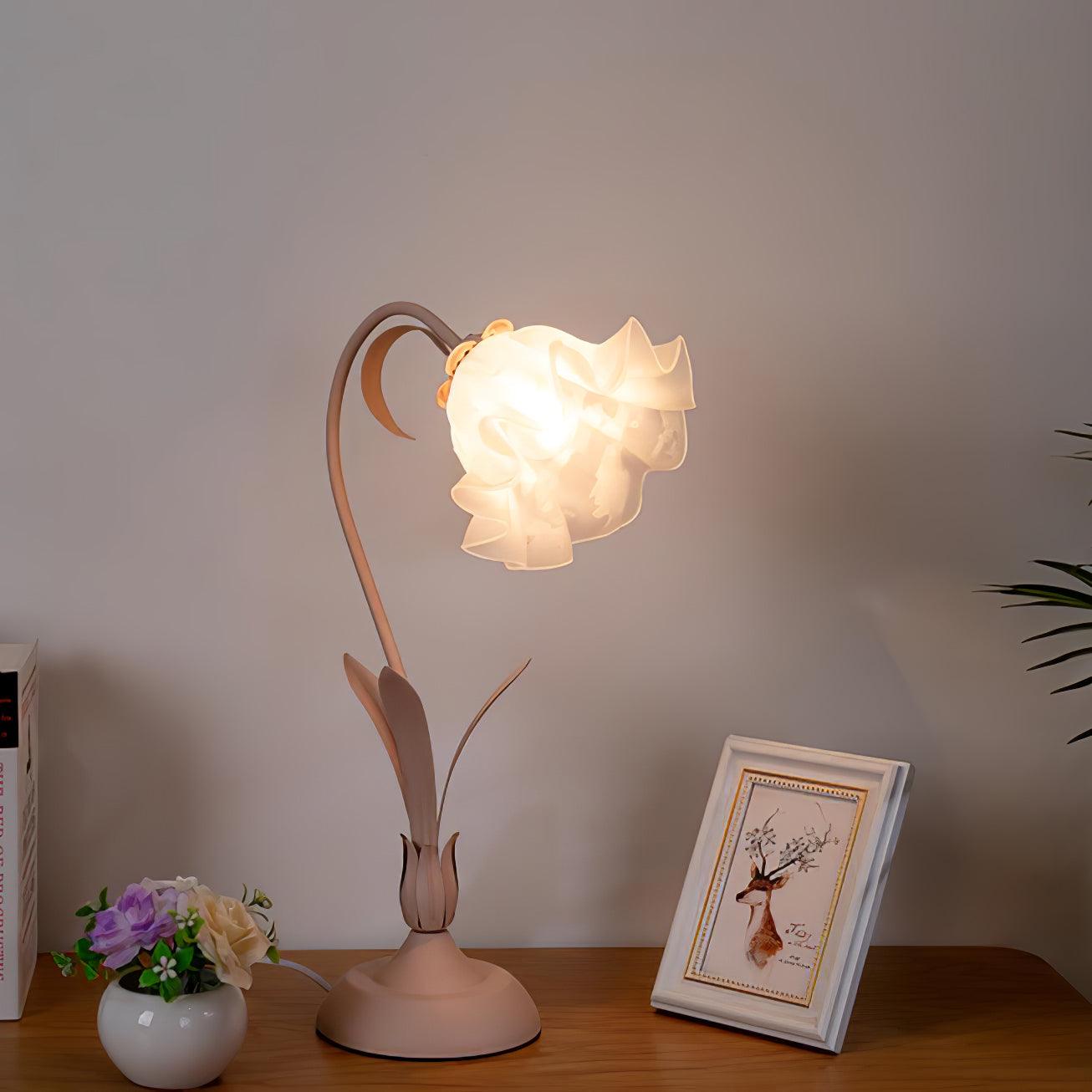 Lily of the Valley Bedside lamp Table Lamp