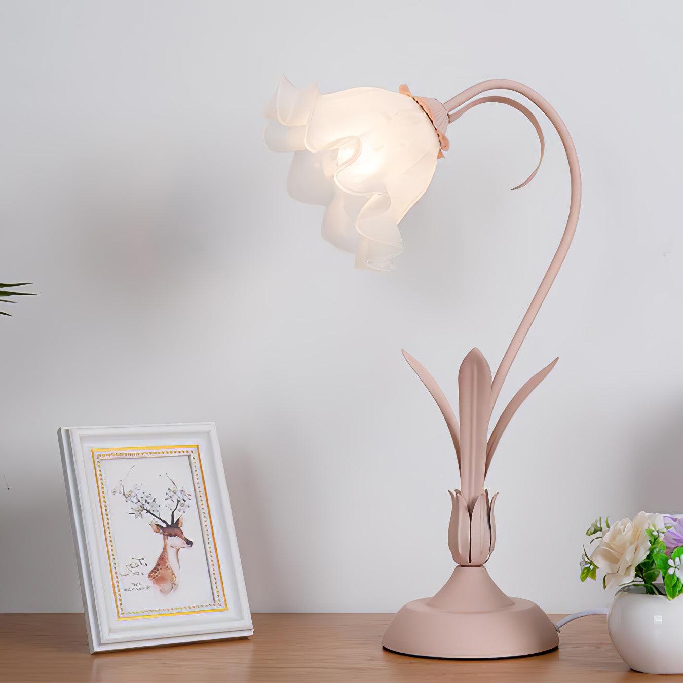 Lily of the Valley Bedside lamp Table Lamp