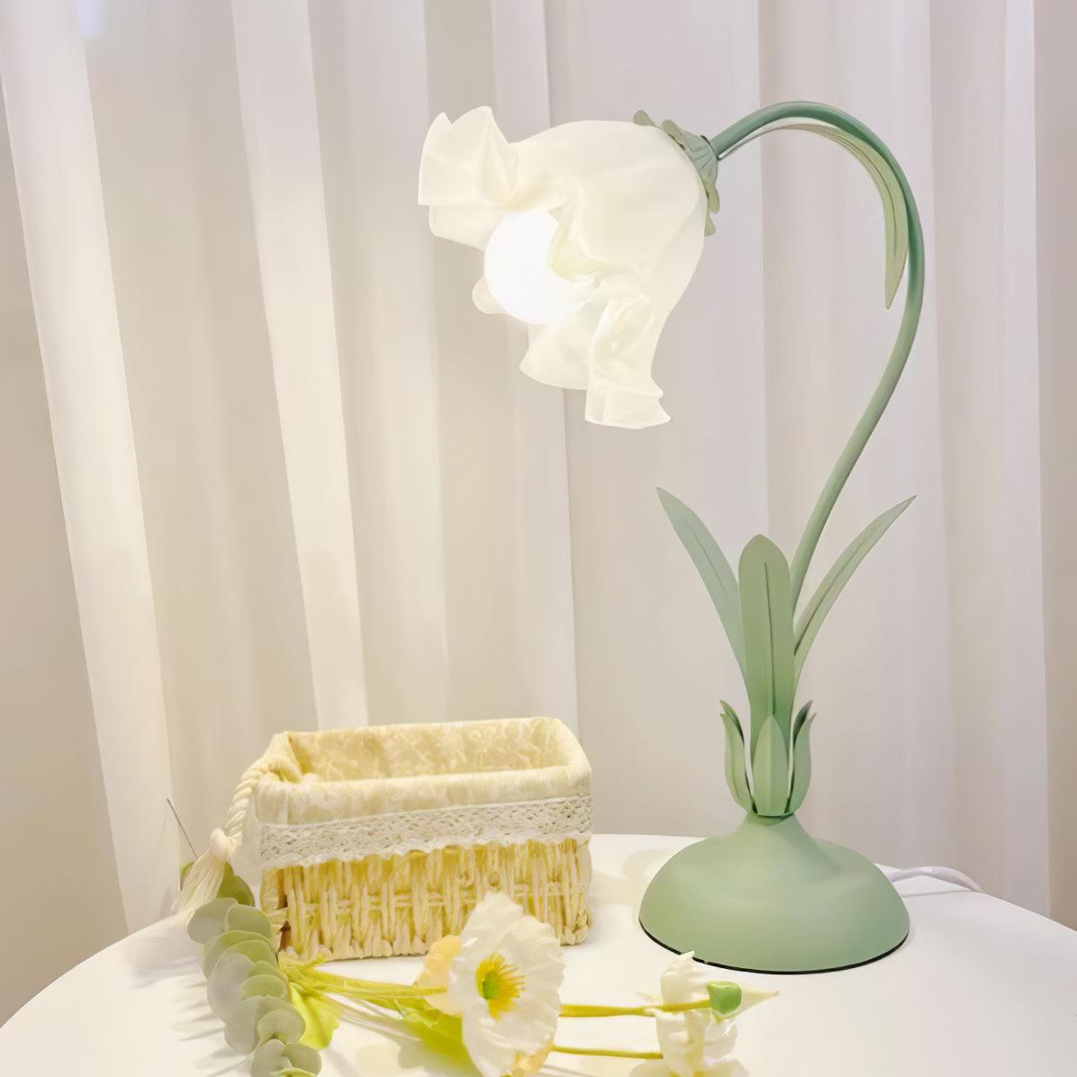 Lily of the Valley Bedside lamp Table Lamp