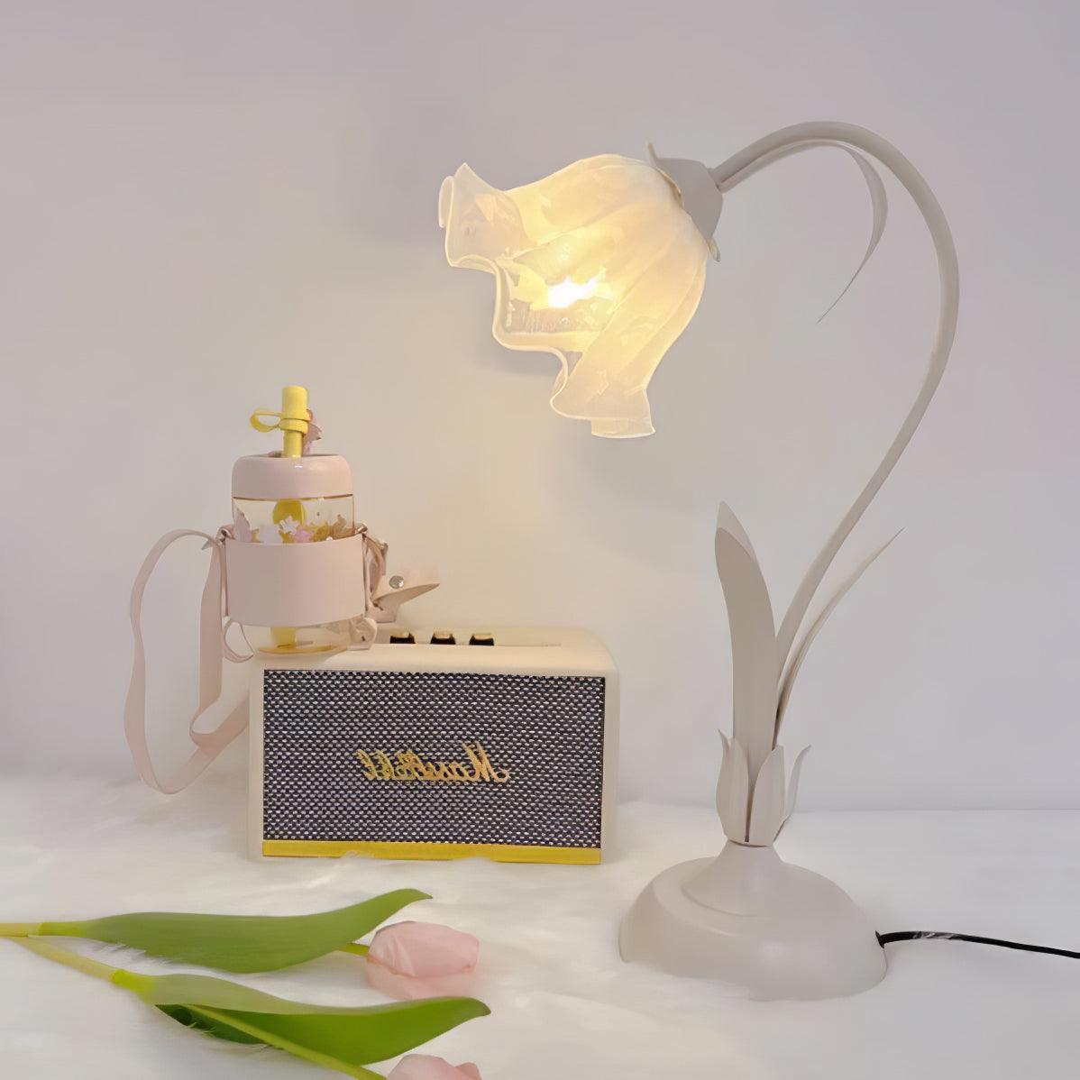 Lily of the Valley Bedside lamp Table Lamp