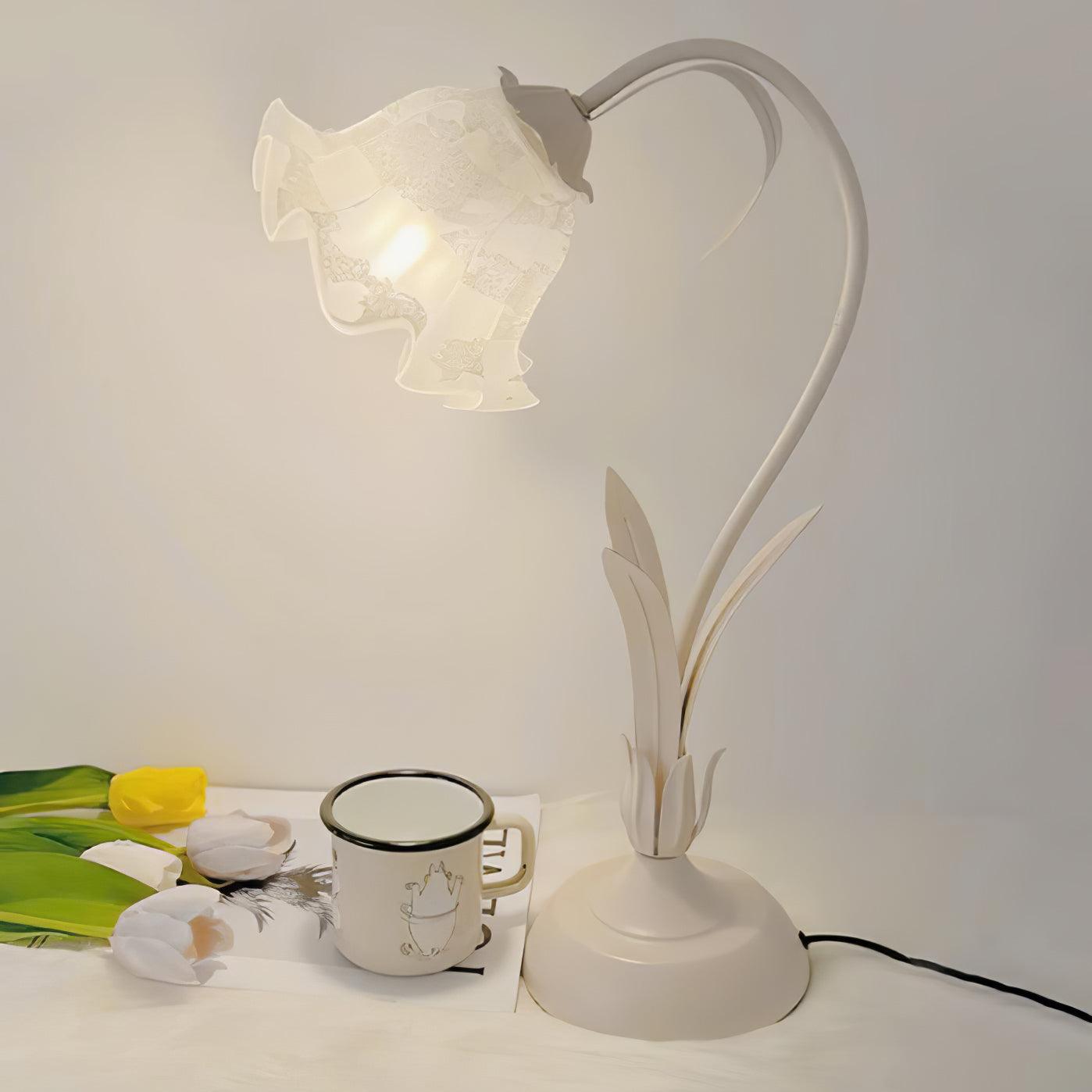 Lily of the Valley Bedside lamp Table Lamp