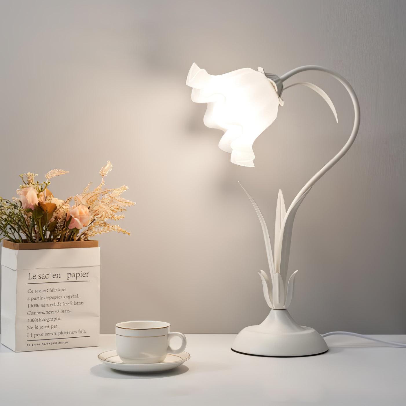 Lily of the Valley Bedside lamp Table Lamp