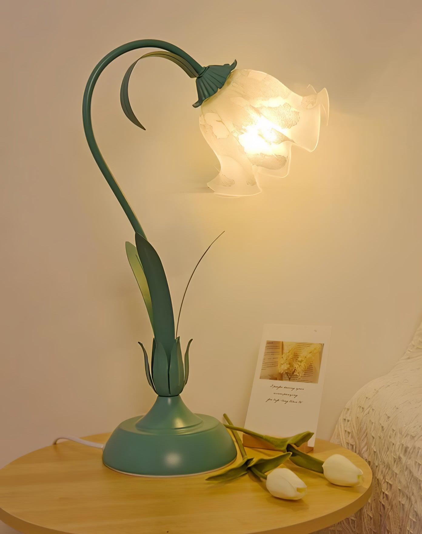 Lily of the Valley Bedside lamp Table Lamp