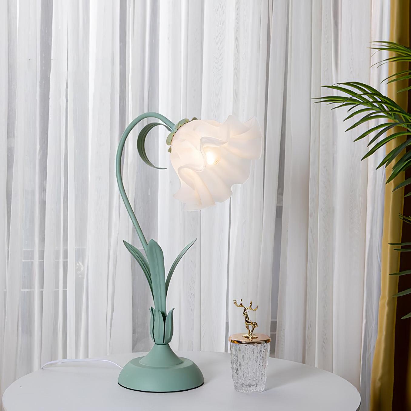 Lily of the Valley Bedside lamp Table Lamp