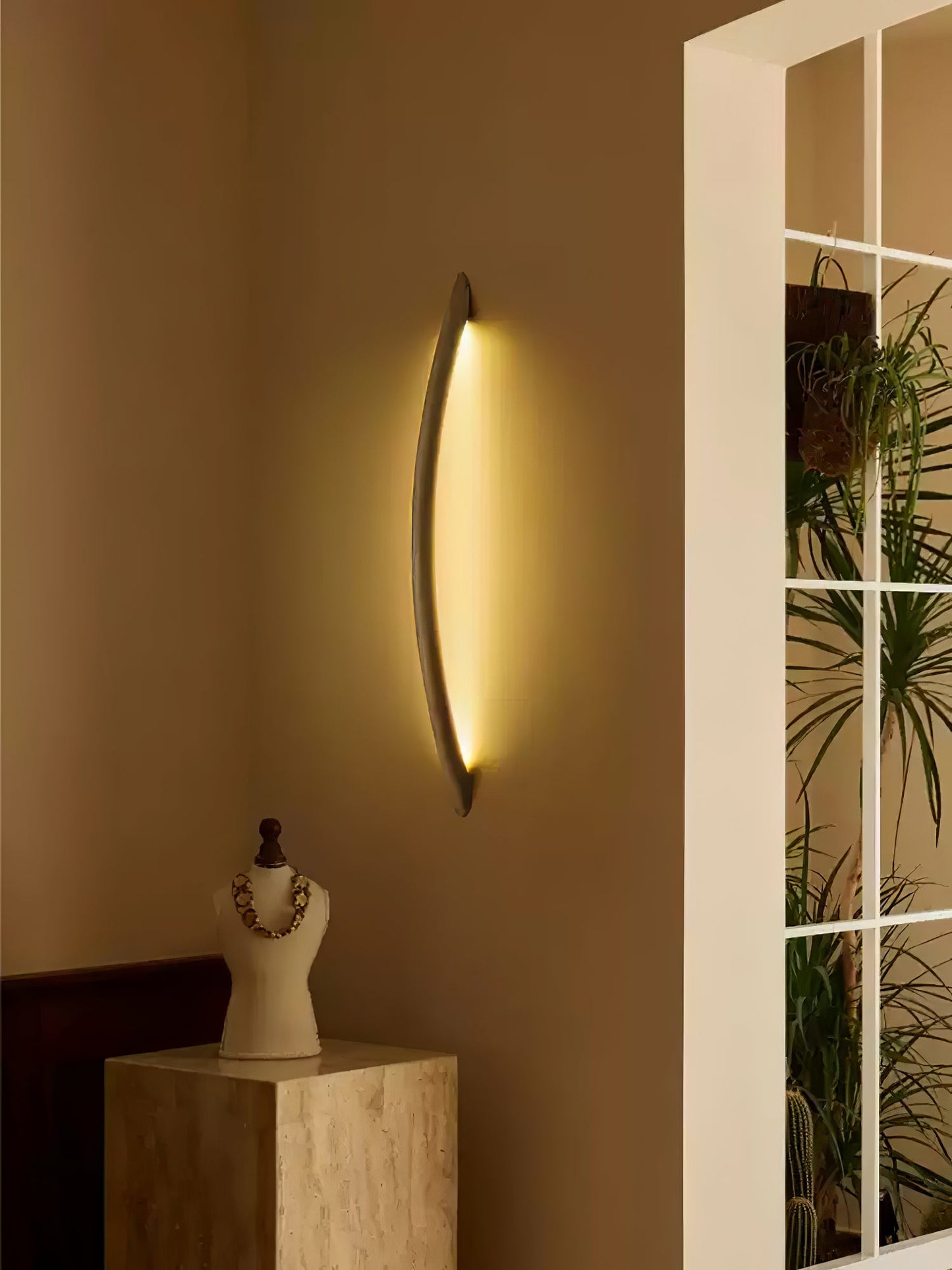 Linea Wood Wall-mounted lamp Wall Light