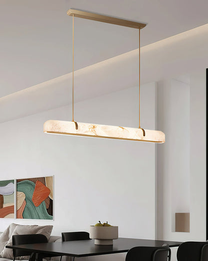 Linear Alabaster Pendant light Chandelier