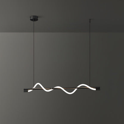 Linear Curve Island Houselight Pendant Lamp