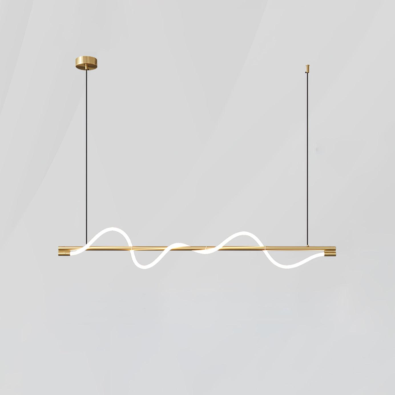 Linear Curve Island Houselight Pendant Lamp