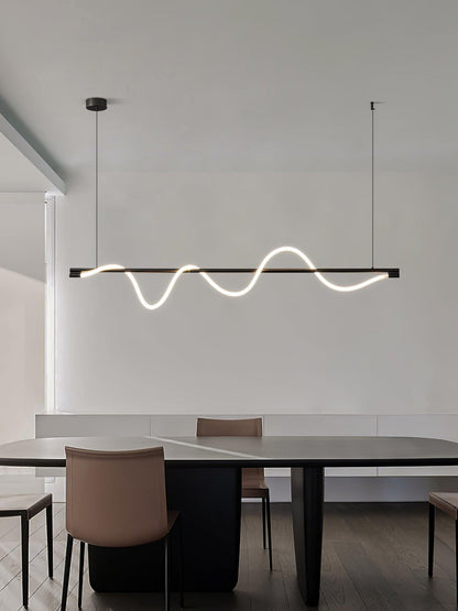 Linear Curve Island Houselight Pendant Lamp