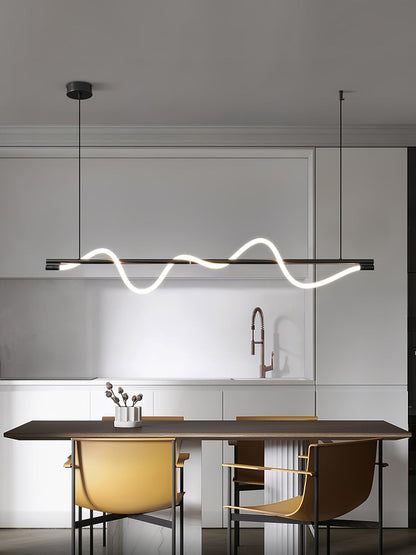 Linear Curve Island Houselight Pendant Lamp