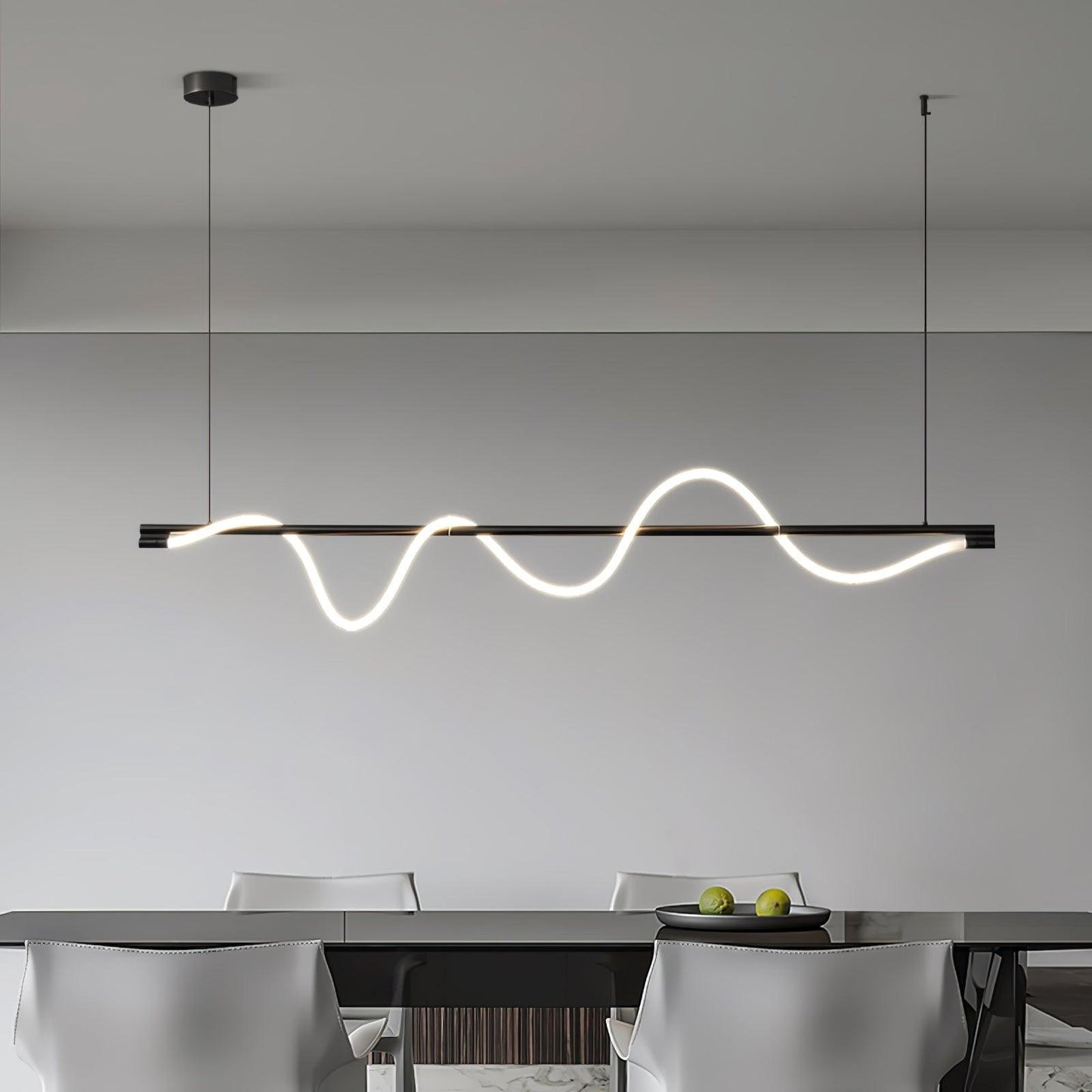 Linear Curve Island Houselight Pendant Lamp