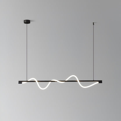 Linear Curve Island Houselight Pendant Lamp