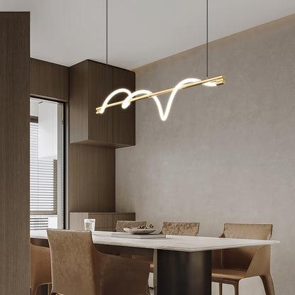 Linear Curve Island Houselight Pendant Lamp