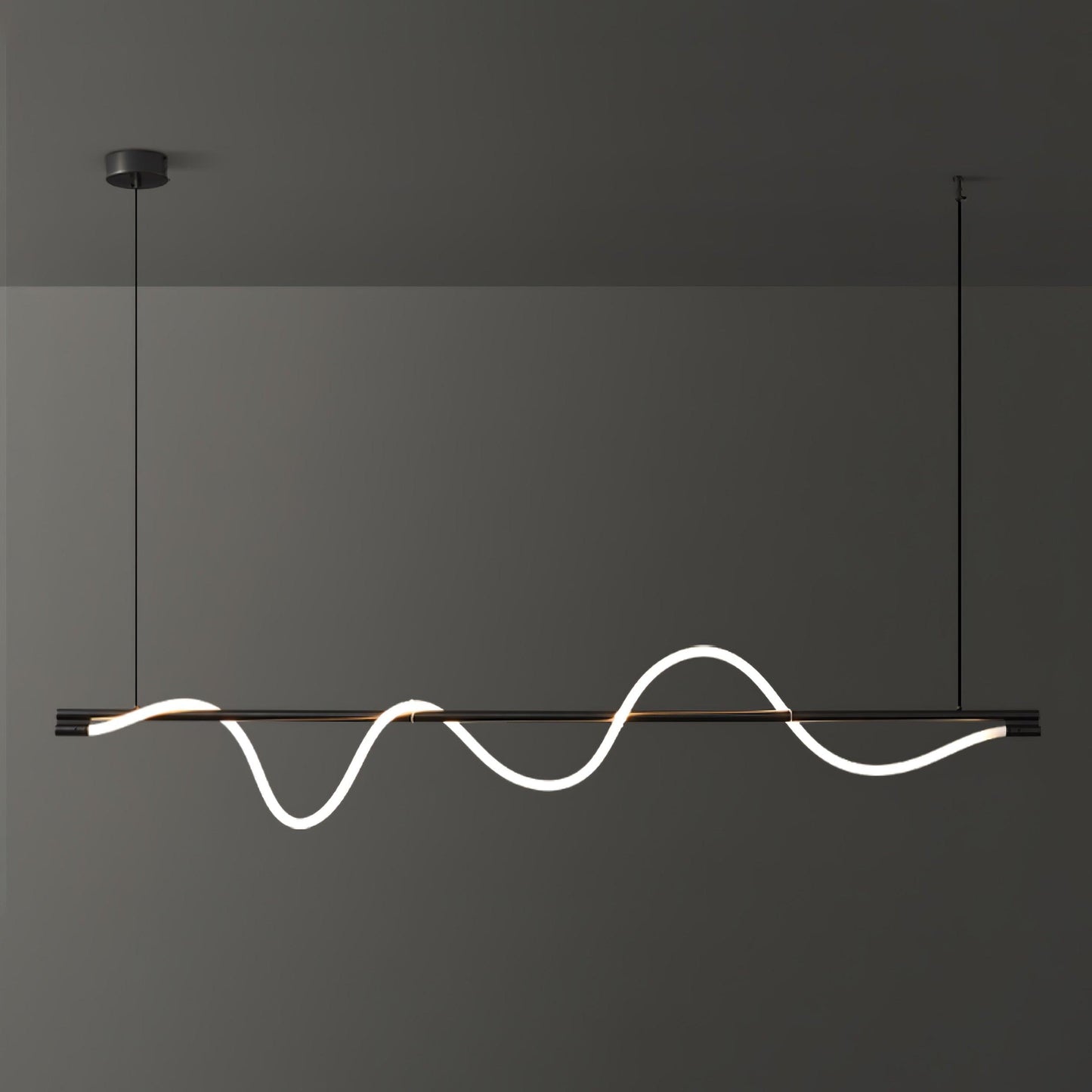 Linear Curve Island Houselight Pendant Lamp