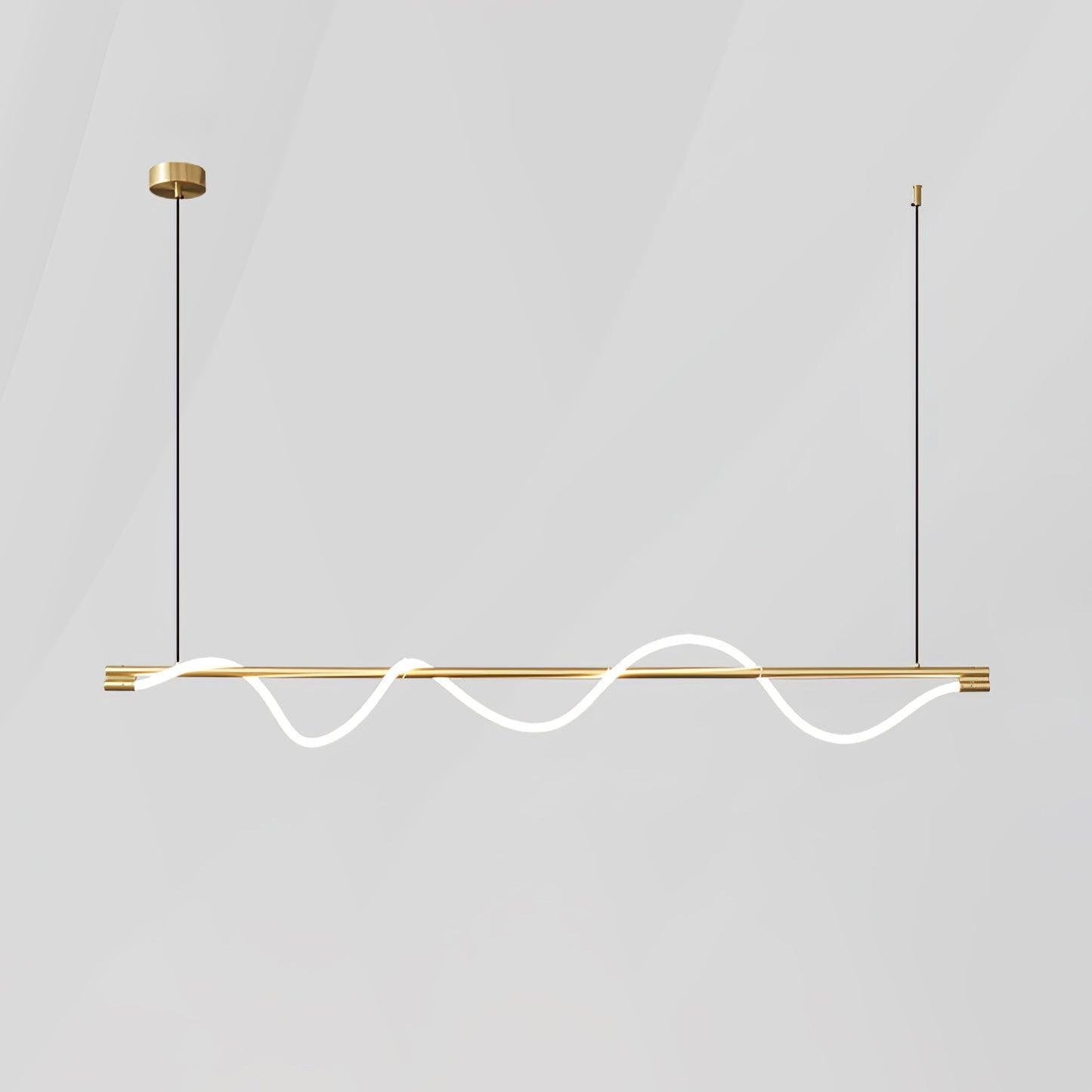 Linear Curve Island Houselight Pendant Lamp