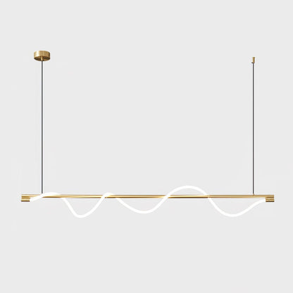 Linear Curve Island Houselight Pendant Lamp