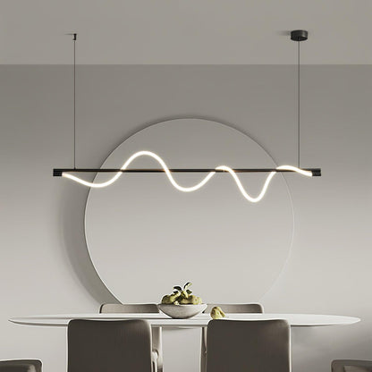 Linear Curve Island Houselight Pendant Lamp