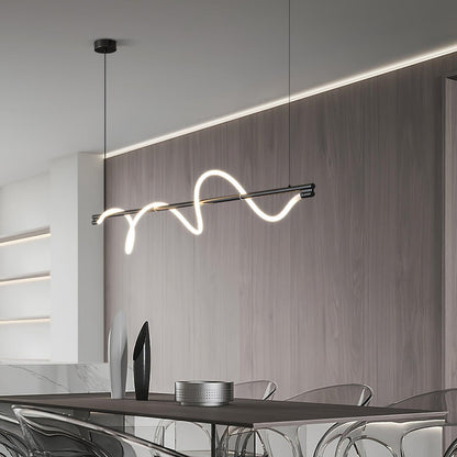 Linear Curve Island Houselight Pendant Lamp