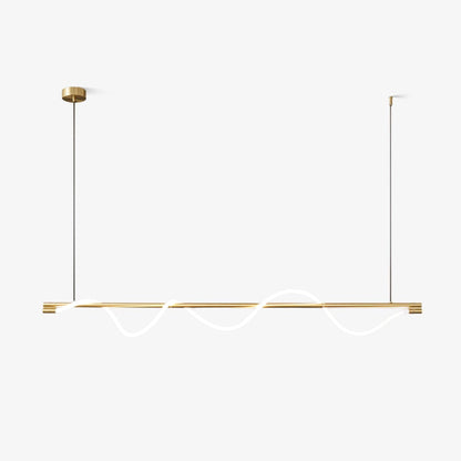 Linear Curve Island Houselight Pendant Lamp