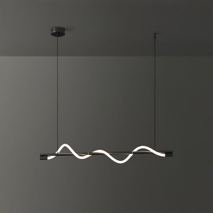 Linear Curve Island Houselight Pendant Lamp