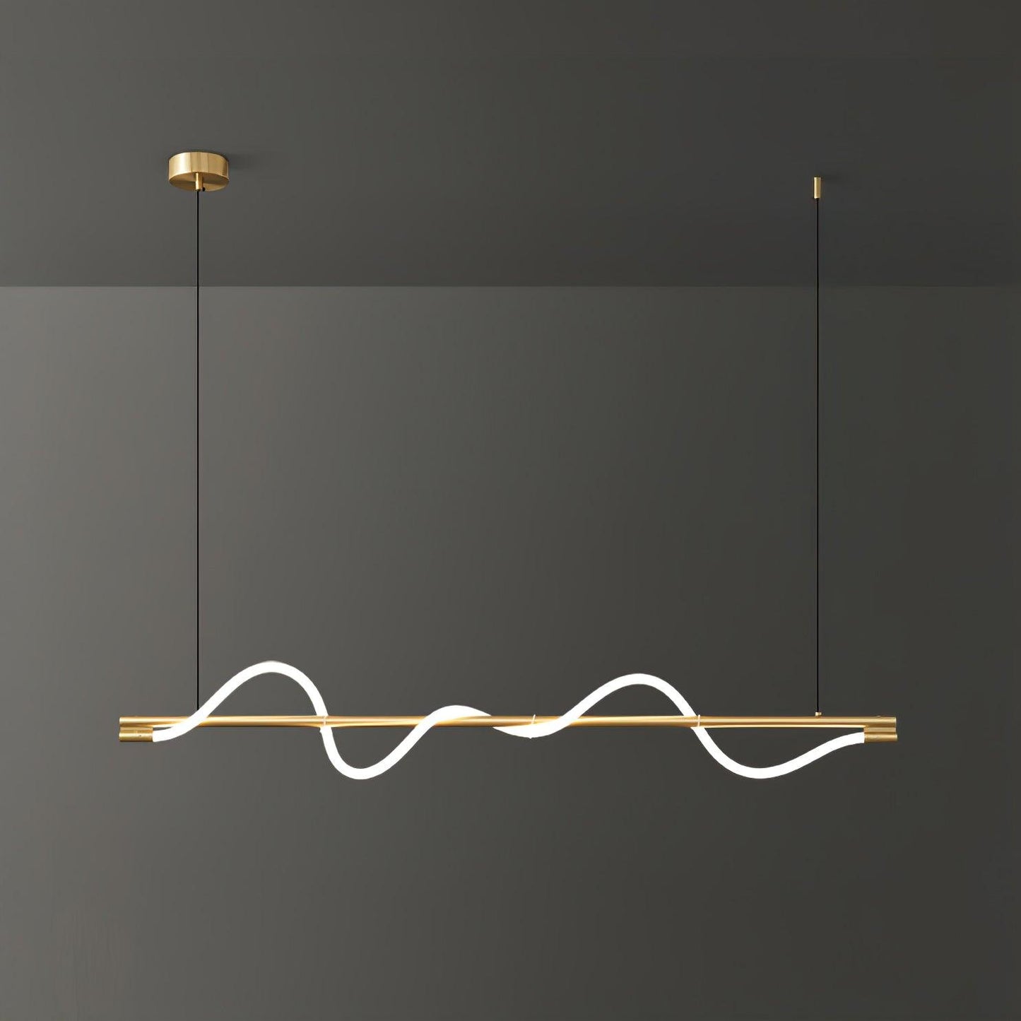 Linear Curve Island Houselight Pendant Lamp