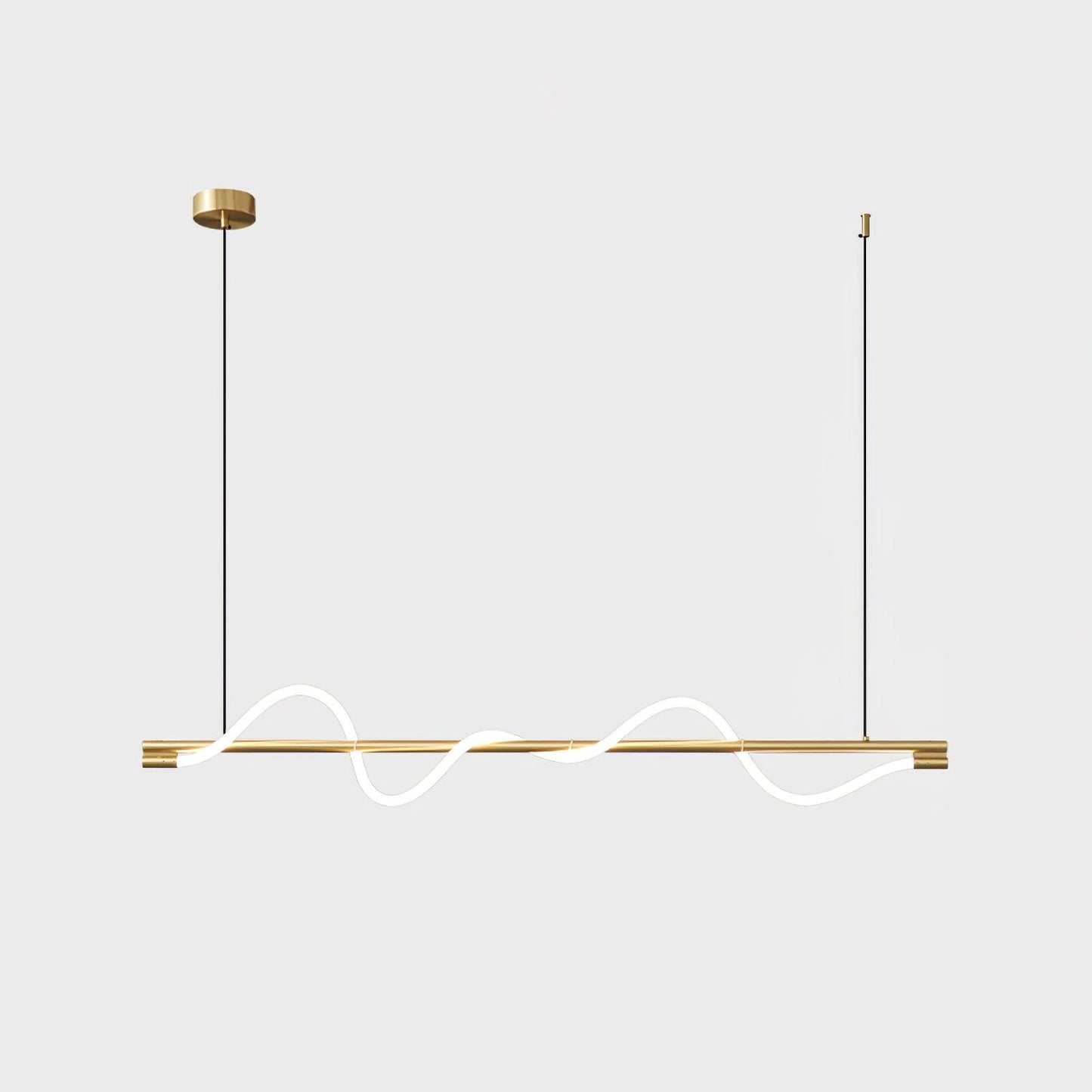 Linear Curve Island Houselight Pendant Lamp