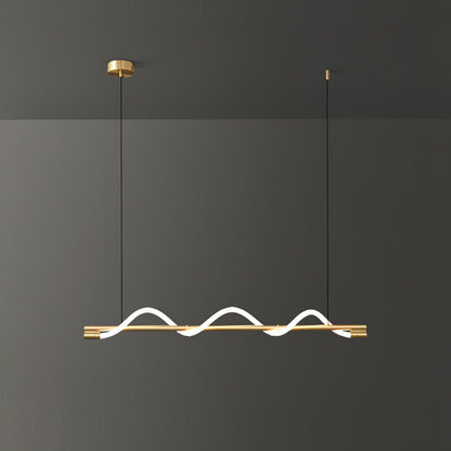 Linear Curve Island Houselight Pendant Lamp