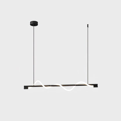 Linear Curve Island Houselight Pendant Lamp