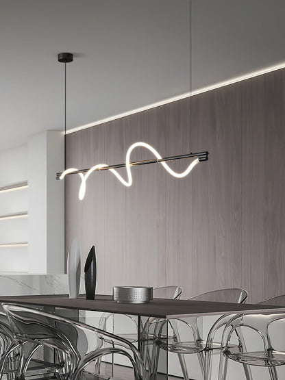 Linear Curve Island Houselight Pendant Lamp