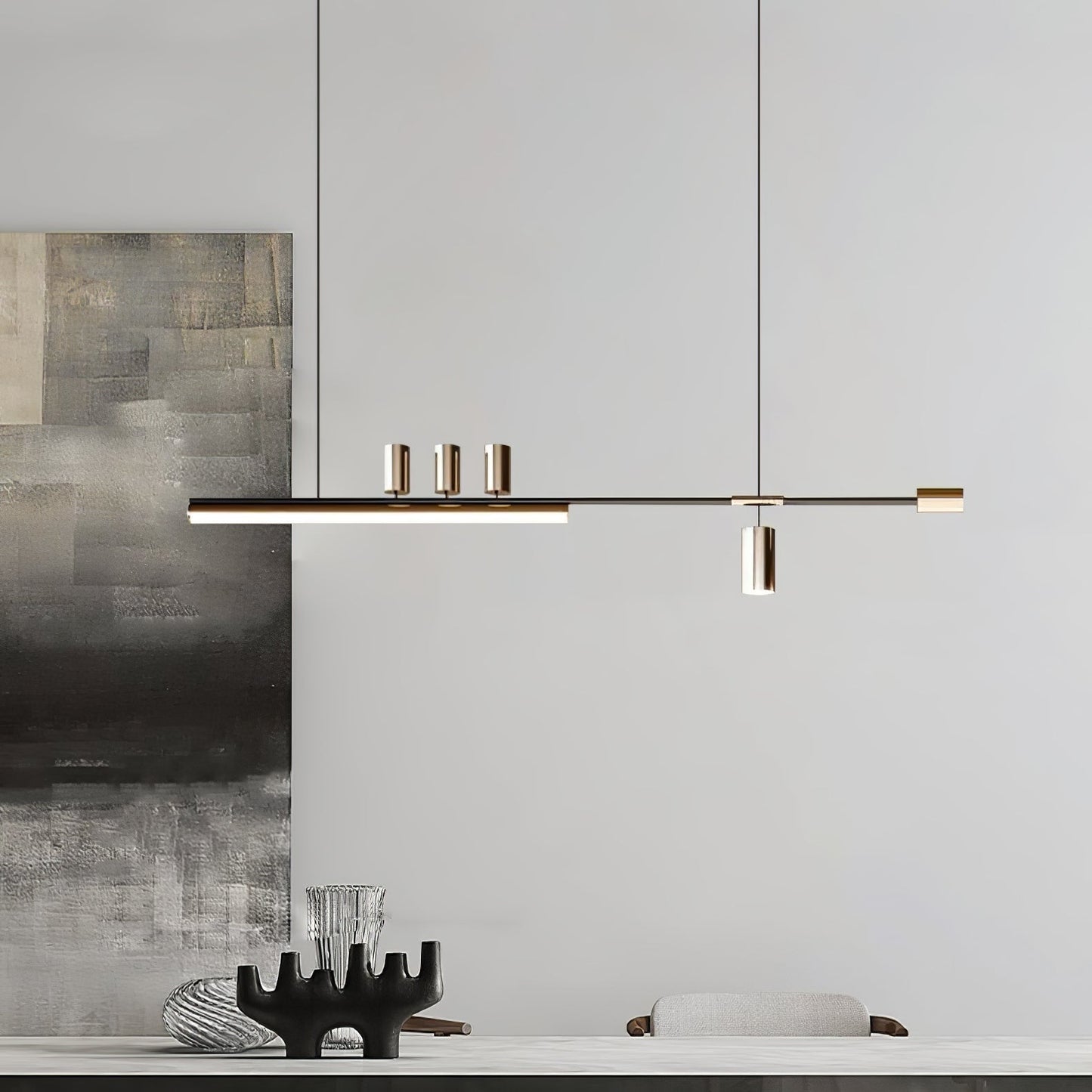 Linear Island Drop light Pendant Lamp