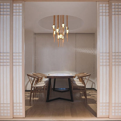 Linear Lumina Droplet Pendant Lamp