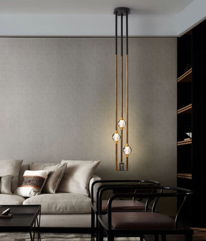 Linear Lumina Droplet Pendant Lamp