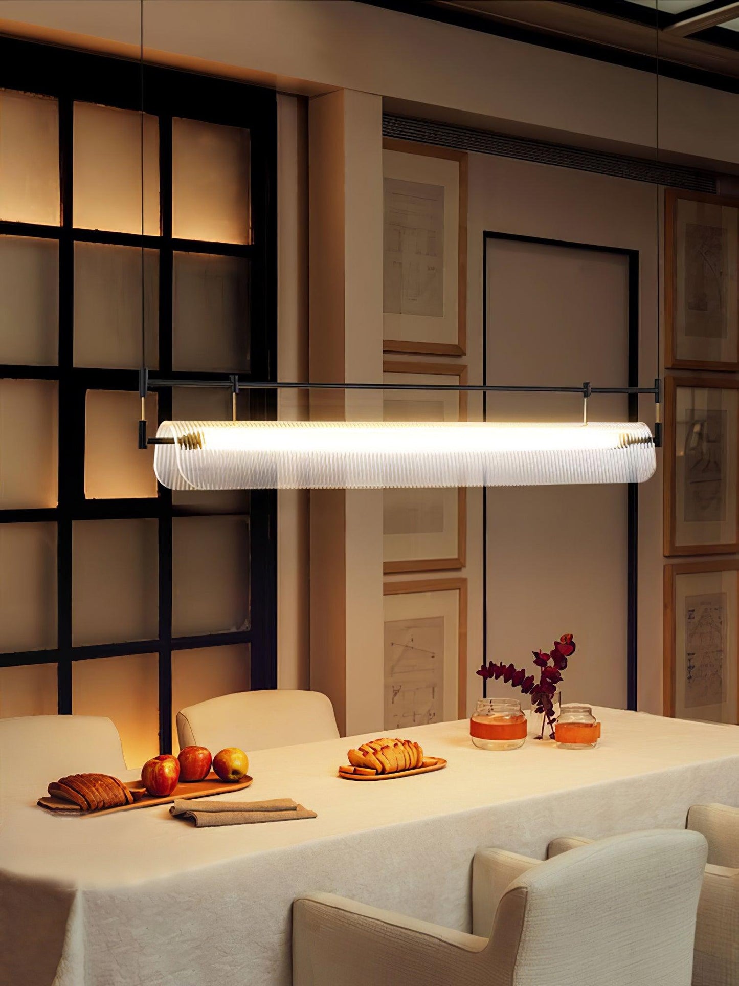 Linear Strip Pendant light Chandelier