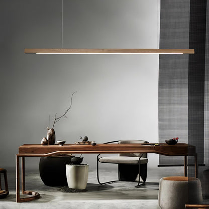 Linear Wooden Drop light Pendant Light