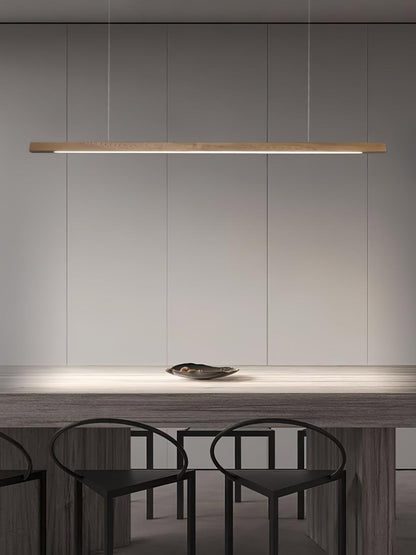 Linear Wooden Drop light Pendant Light