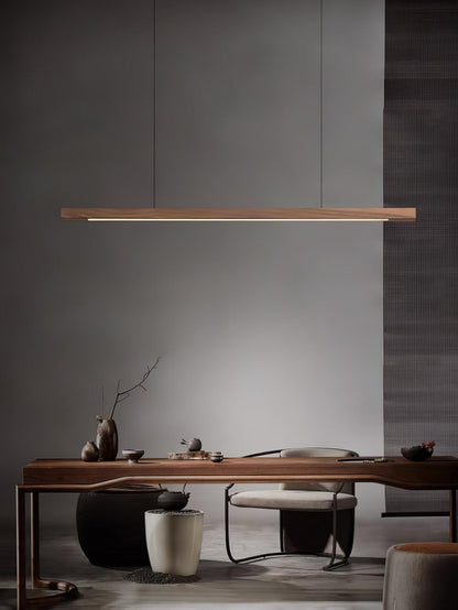 Linear Wooden Drop light Pendant Light