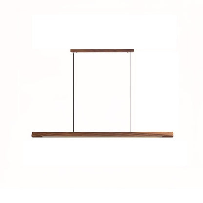 Linear Wooden Drop light Pendant Light