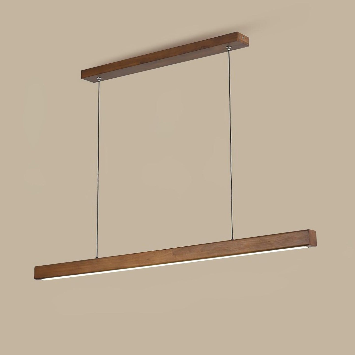 Linear Wooden Drop light Pendant Light