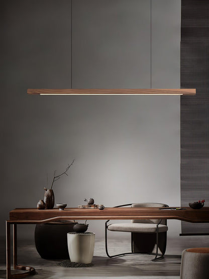 Linear Wooden Drop light Pendant Light