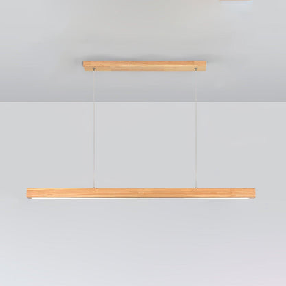 Linear Wooden Drop light Pendant Light