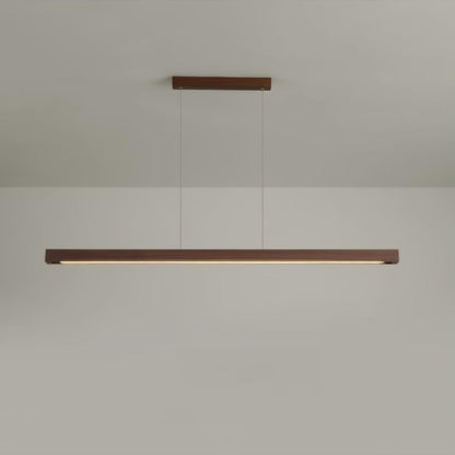 Linear Wooden Drop light Pendant Light