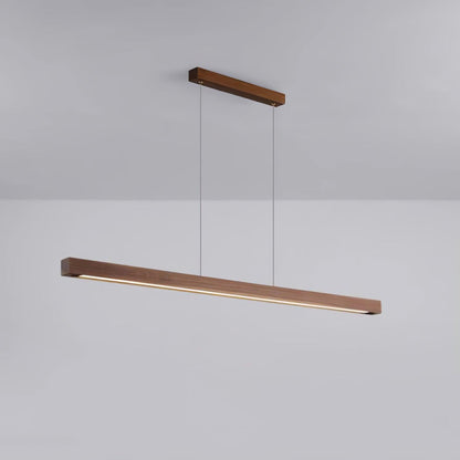 Linear Wooden Drop light Pendant Light