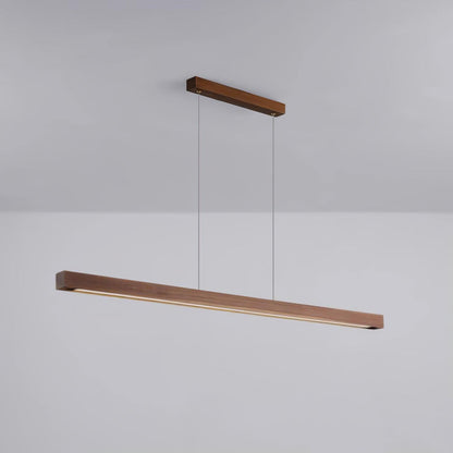 Linear Wooden Drop light Pendant Light