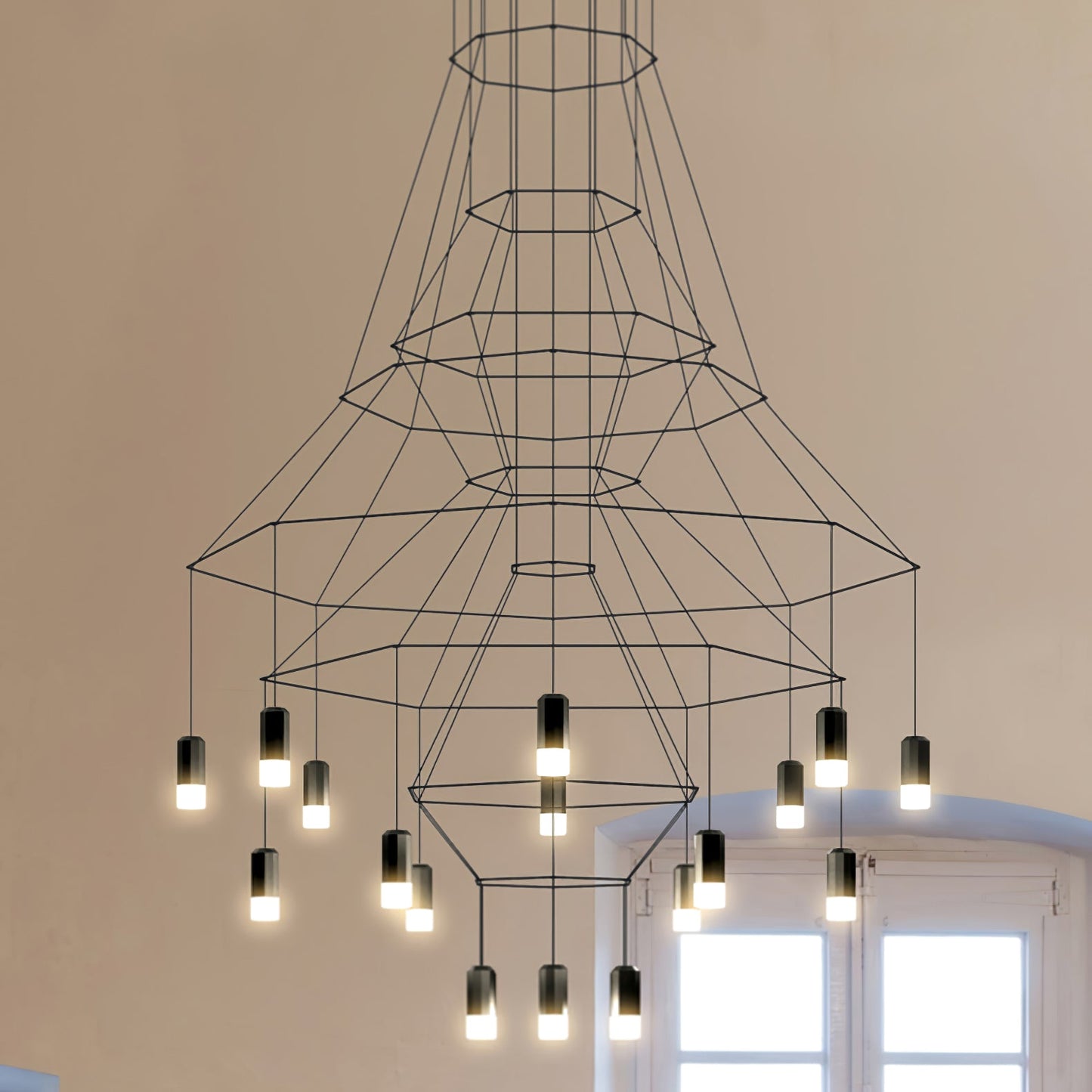 Lines Ceiling fixture Chandelier